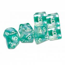 Thracian Azure Swirl Dice -...